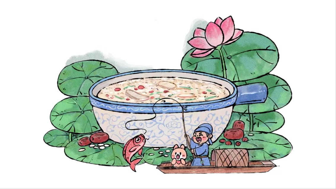 鲫鱼薏苡仁粥